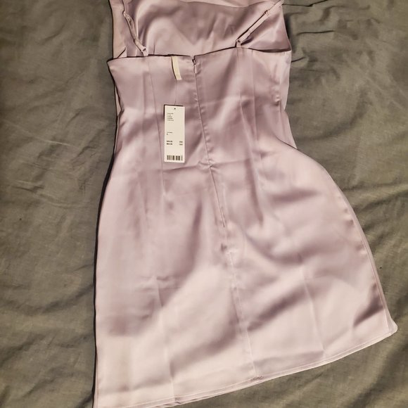Urban Outfitters Lilac Mini Dress Size Small - Picture 3 of 4